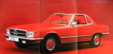 Mercedes-Benz 280 SL - 450 SL Modelprogram 1975 Carbrochure (1680)